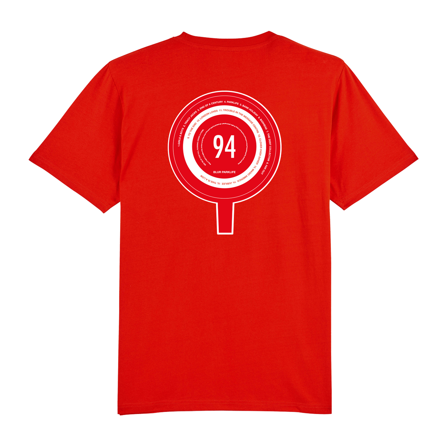 Parklife Logo 94 Red T-Shirt