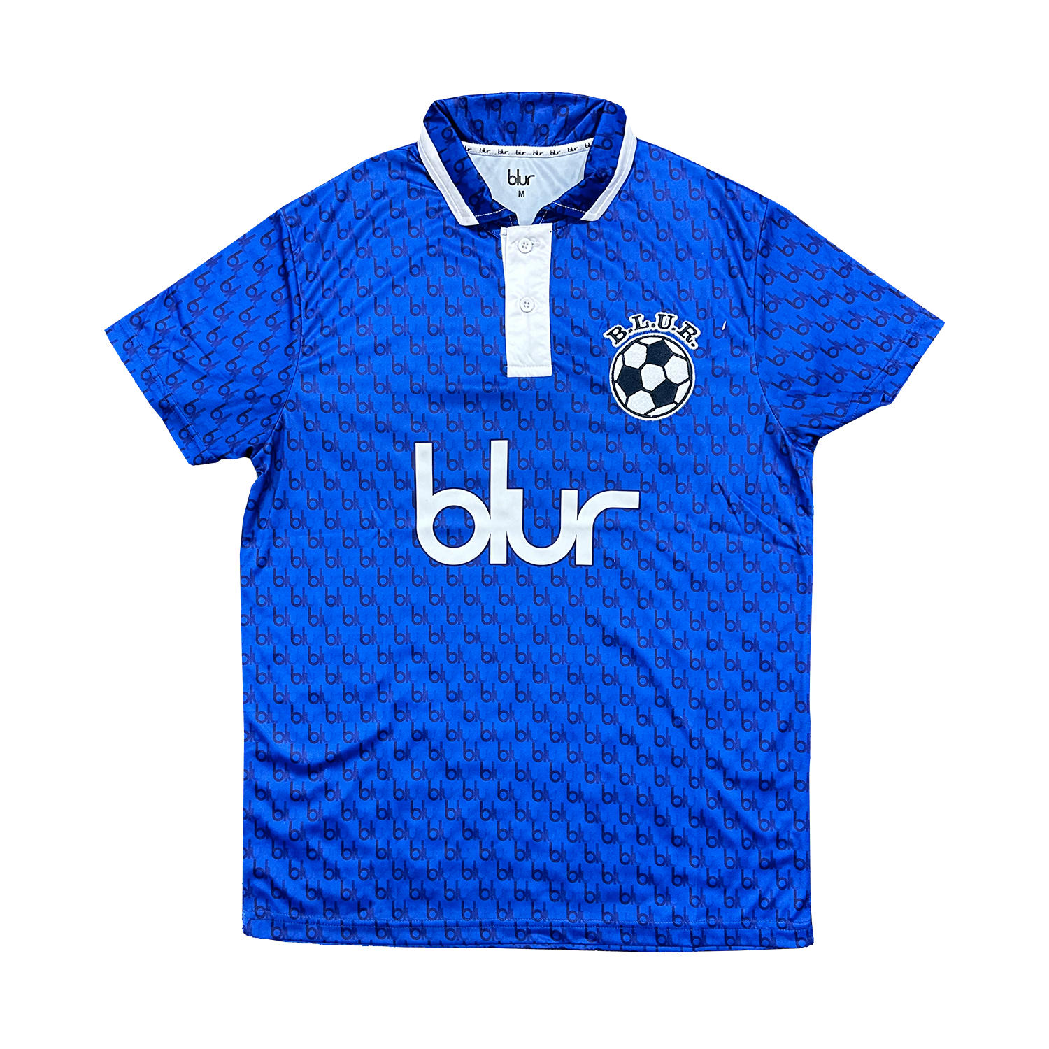 Blur Football Shirt Blue