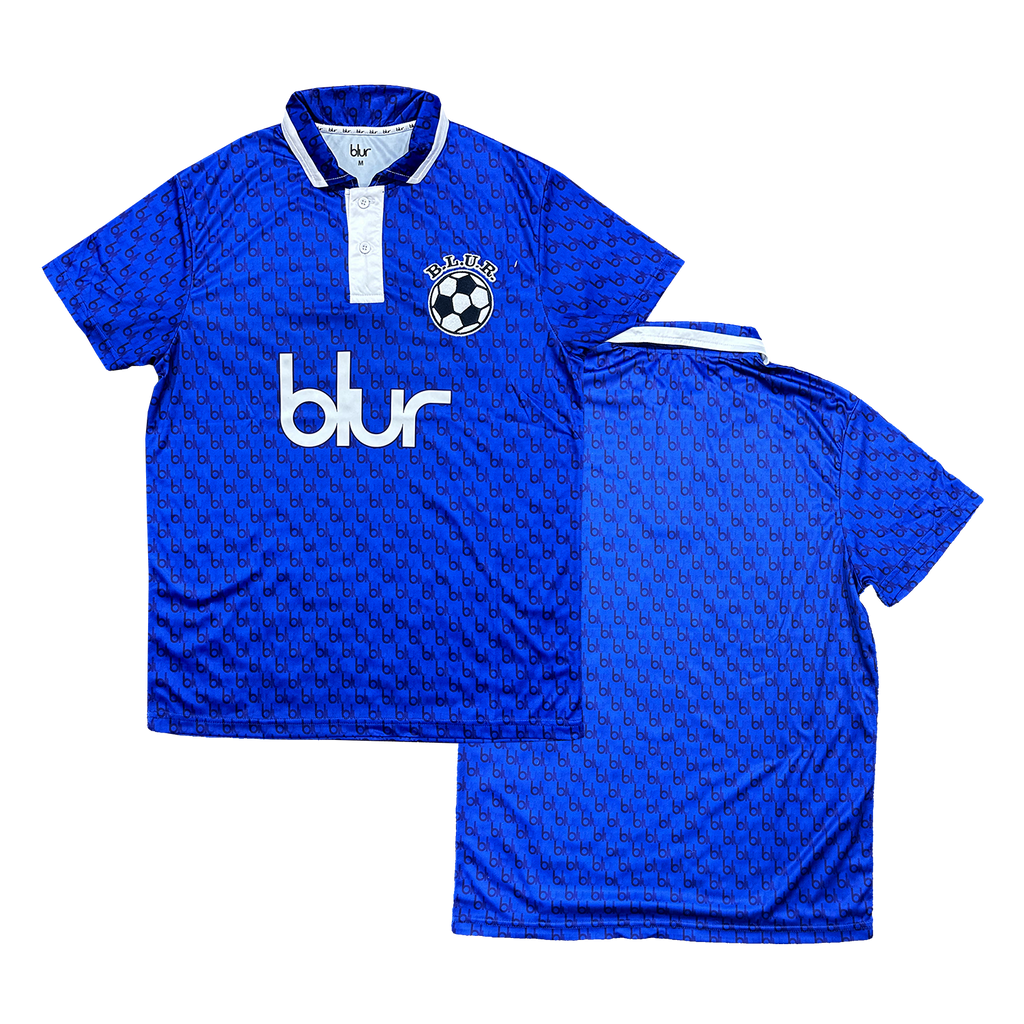 Blur Football Shirt Blue