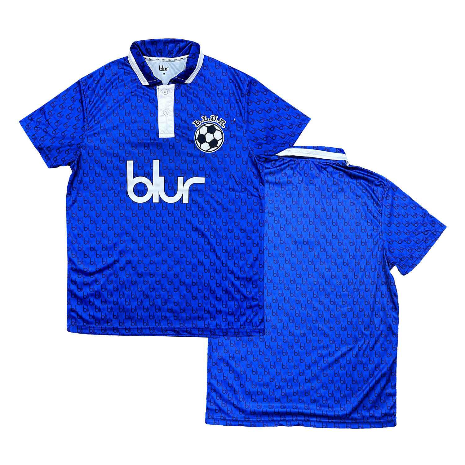 Blur Football Shirt Blue