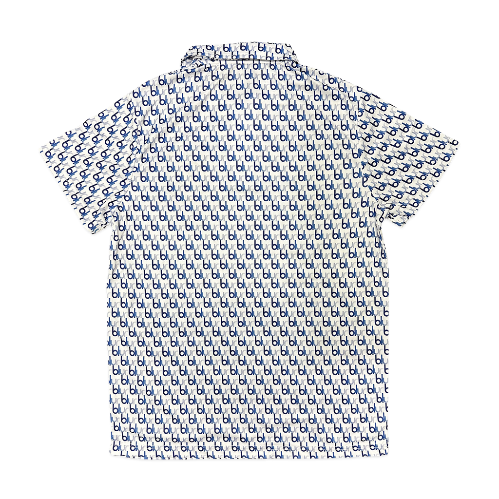 Blur Football Shirt White