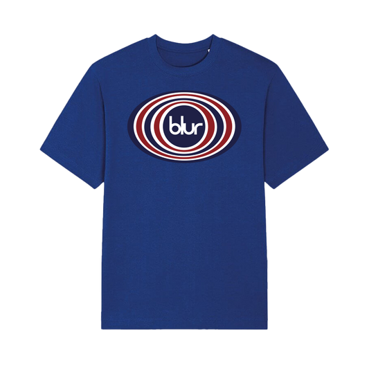 Blur 2023 Tour T-Shirt Blue