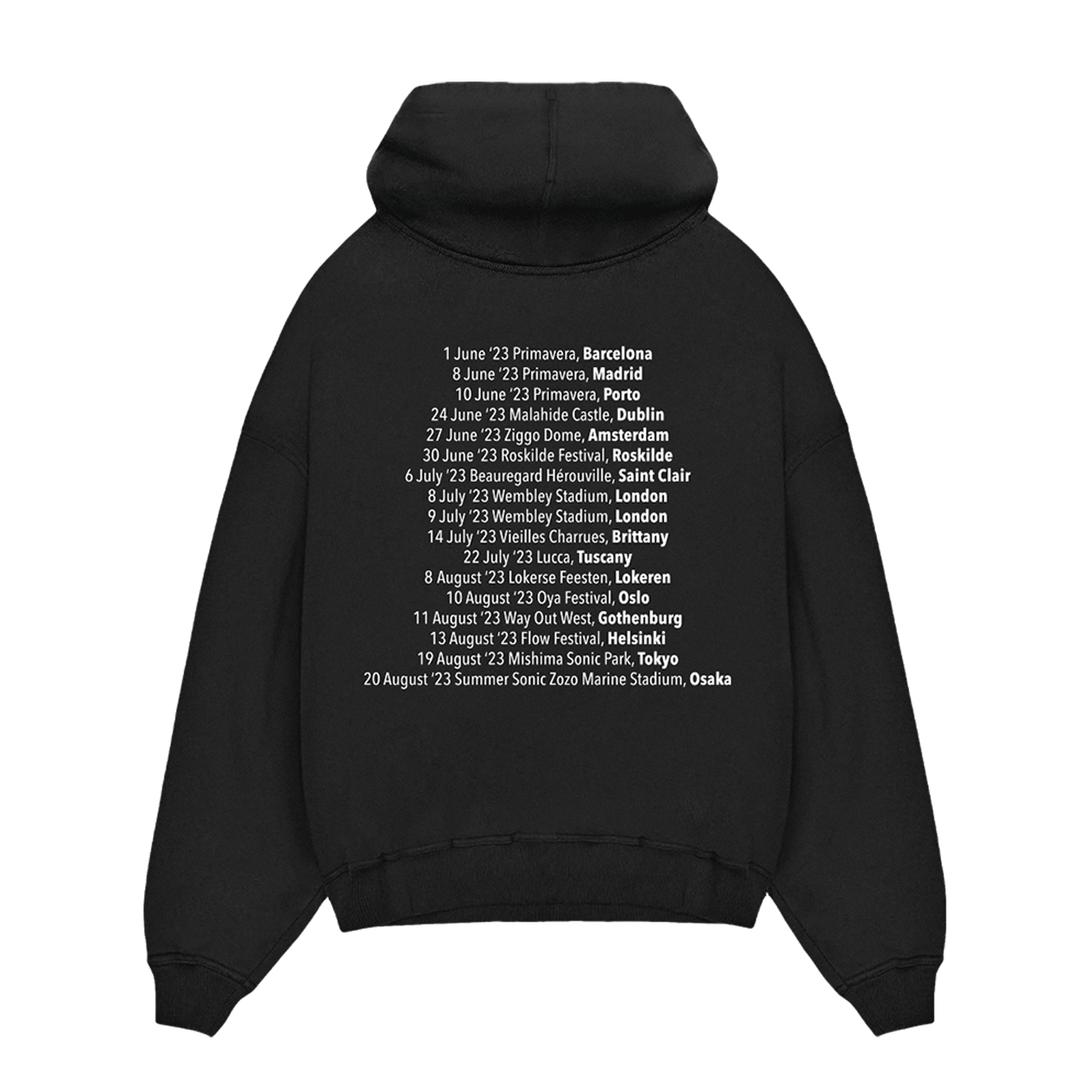 Blur 2023 Tour Hoodie