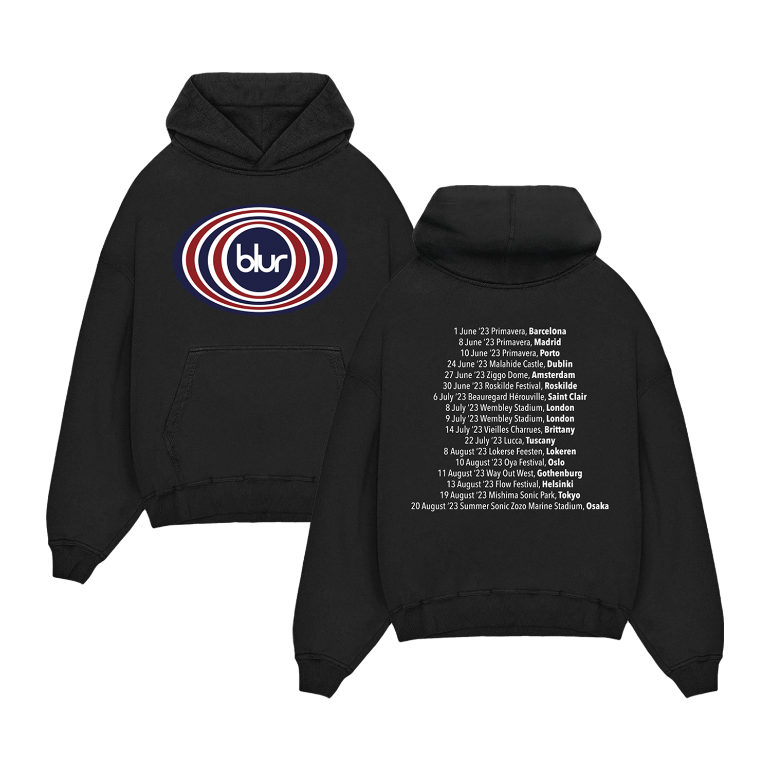 Blur 2023 Tour Hoodie