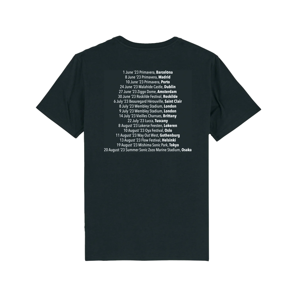 Blur 2023 Tour T-Shirt Black
