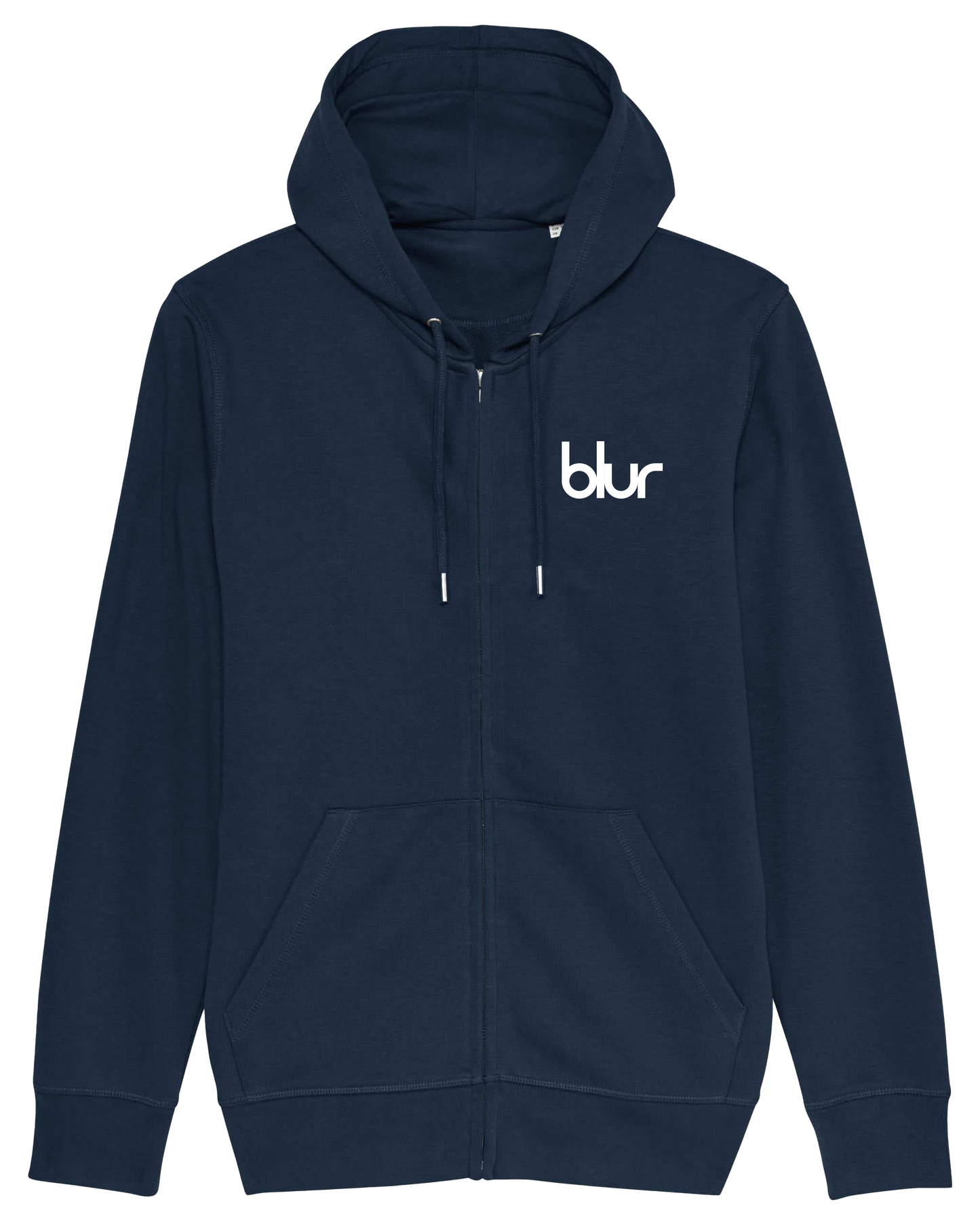 Blur Logo Zip Hoodie