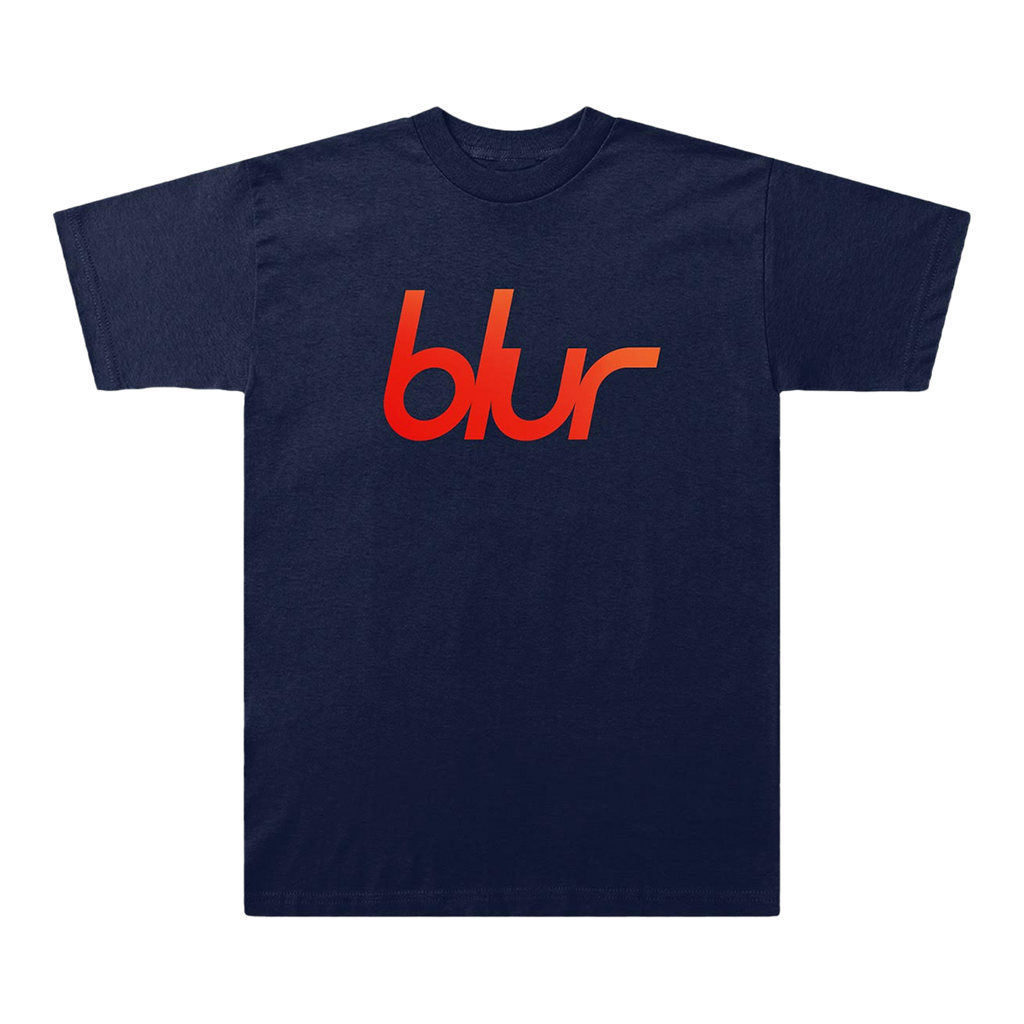 Blur Logo Navy T-Shirt