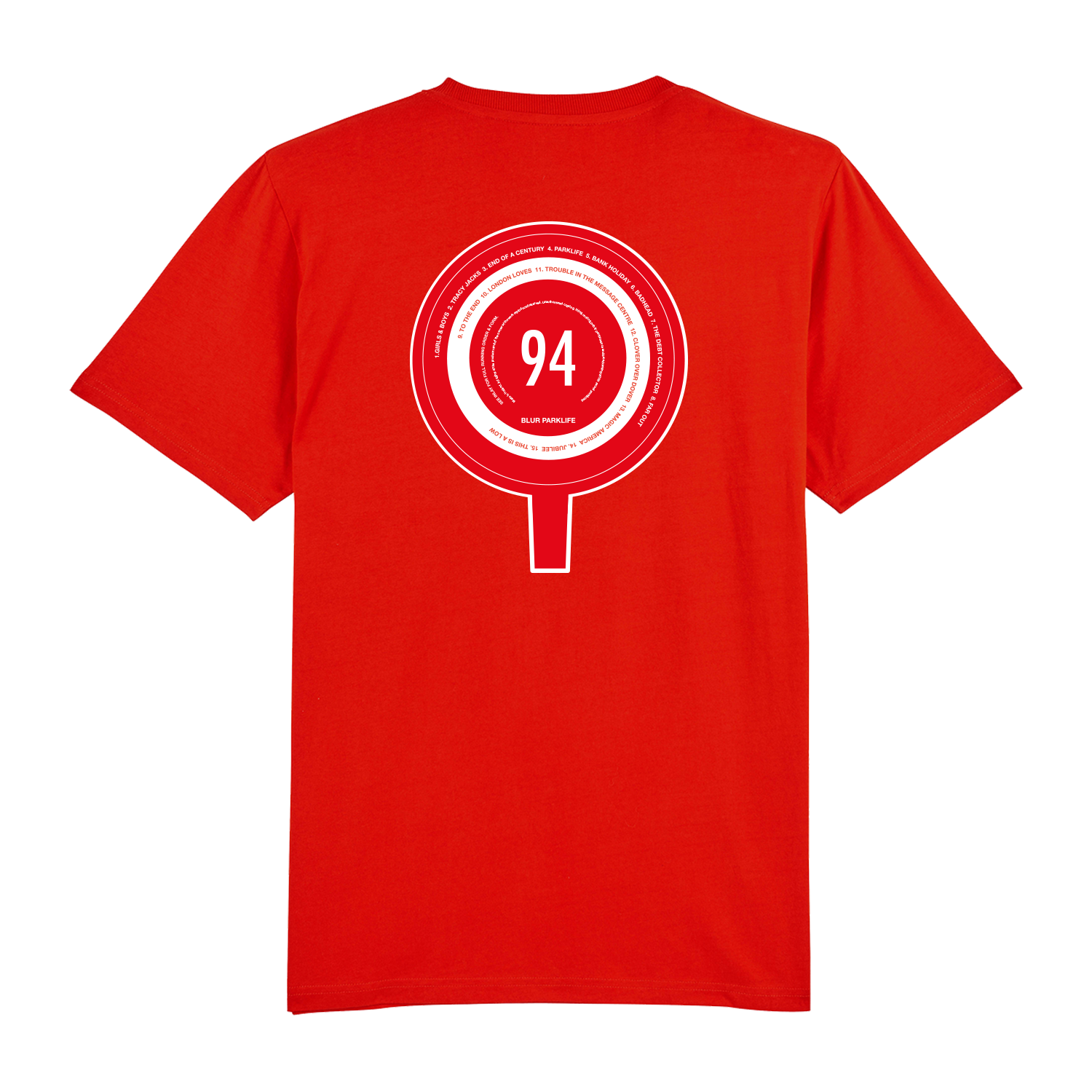 Parklife Logo 94 Red T-Shirt