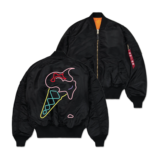 The Magic Whip Anniversary Black Bomber Jacket (Limited Edition)
