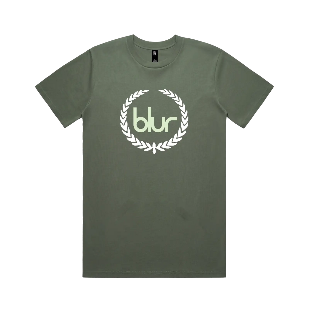 blur Wreath T-shirt Green