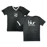Wembley Football V-Neck T-Shirt Black