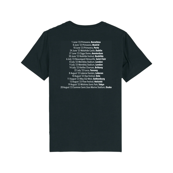 Blur 2023 Tour T-Shirt Black | Blur Official Store