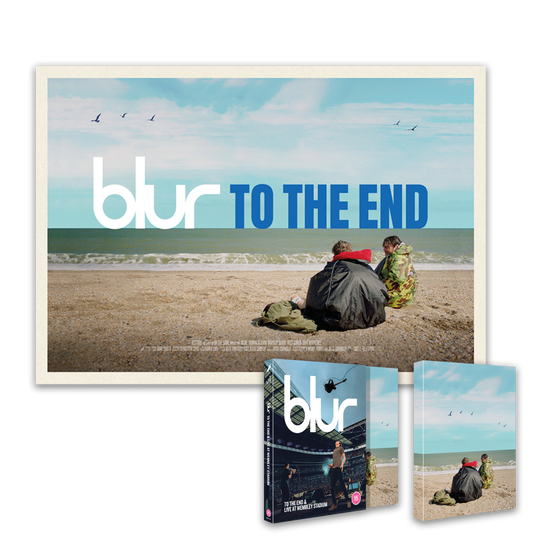 To The End Film Poster + To The End & Live At Wembley Stadium DVD / Blu Ray