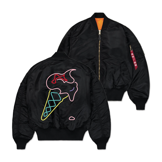 The Magic Whip Anniversary Black Bomber Jacket (Limited Edition)