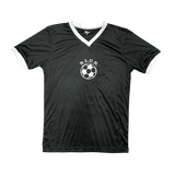 Wembley Football V-Neck T-Shirt Black